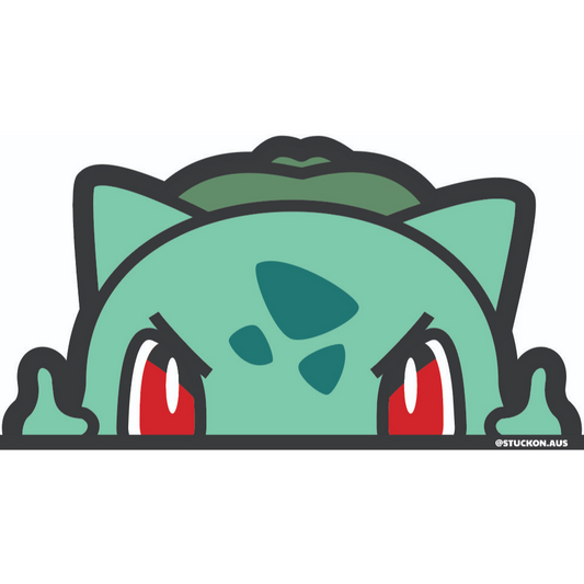 Green Starter - Peeker Decal